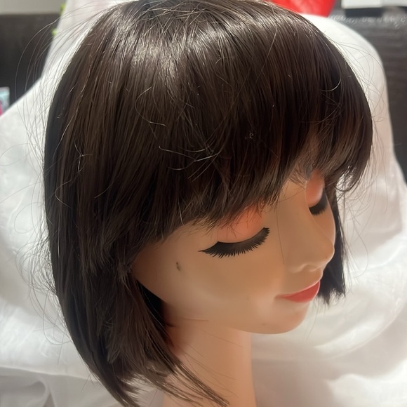 Lydell Bob Wig with Straight Bangs Color #6 Women - Picture 7 of 9